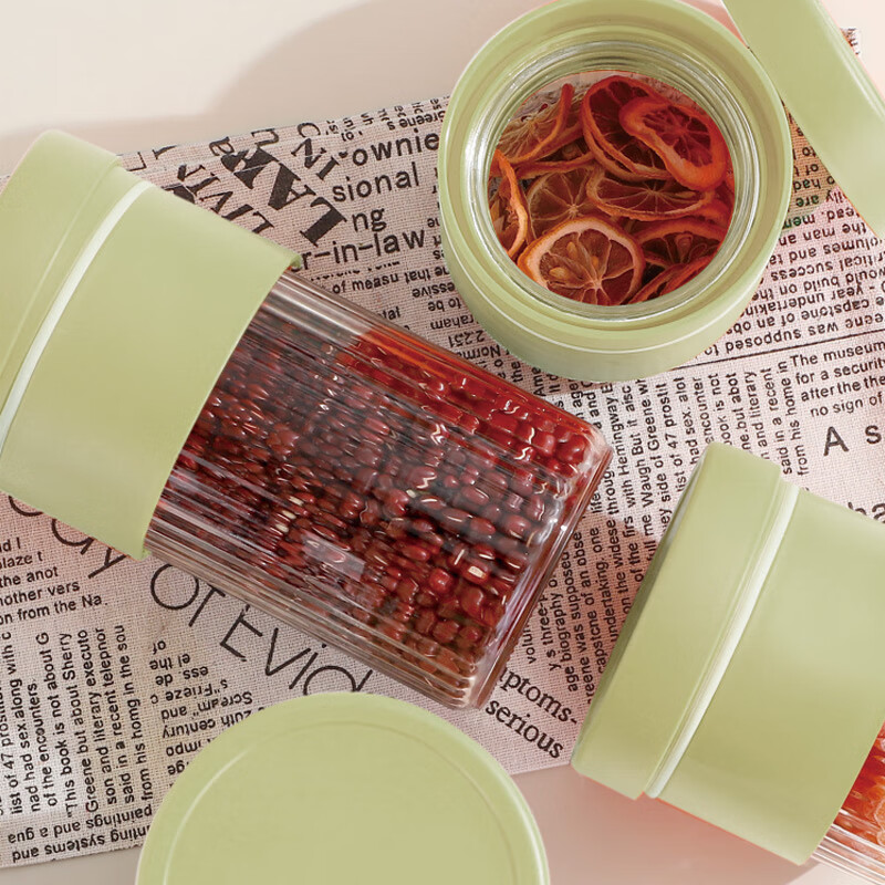 艾逸瑶选 晶萃系列百变储物罐3件套CJ-21075