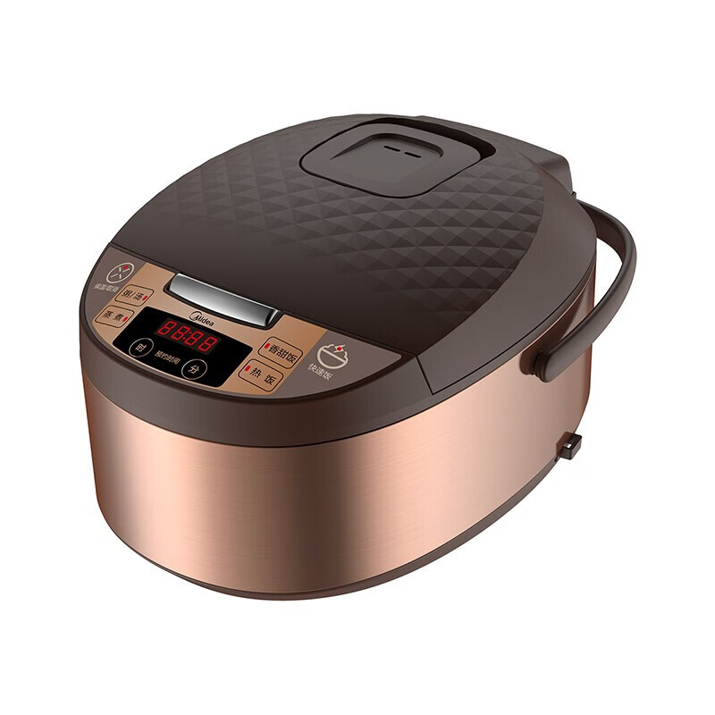 美的 Midea FS4073A电饭煲煲汤煮粥柴火饭智能预约饭锅不粘4L大容量排水槽底盘加热黄晶蜂窝内胆(线下同款）
