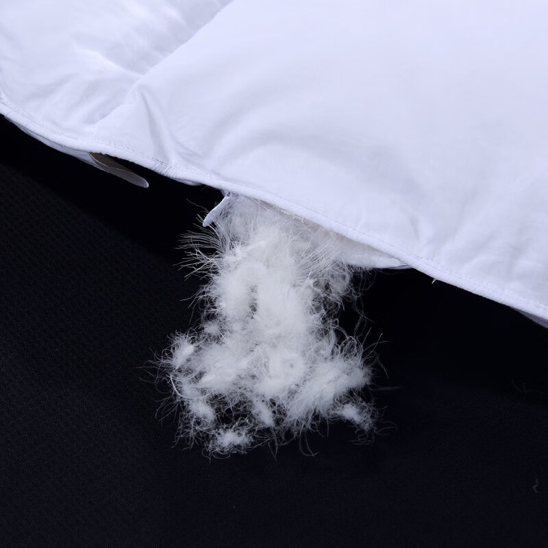 富安娜家纺被芯95%白鹅绒被冬被 羽绒被芯保暖蓬松单人学生宿舍1.2米床