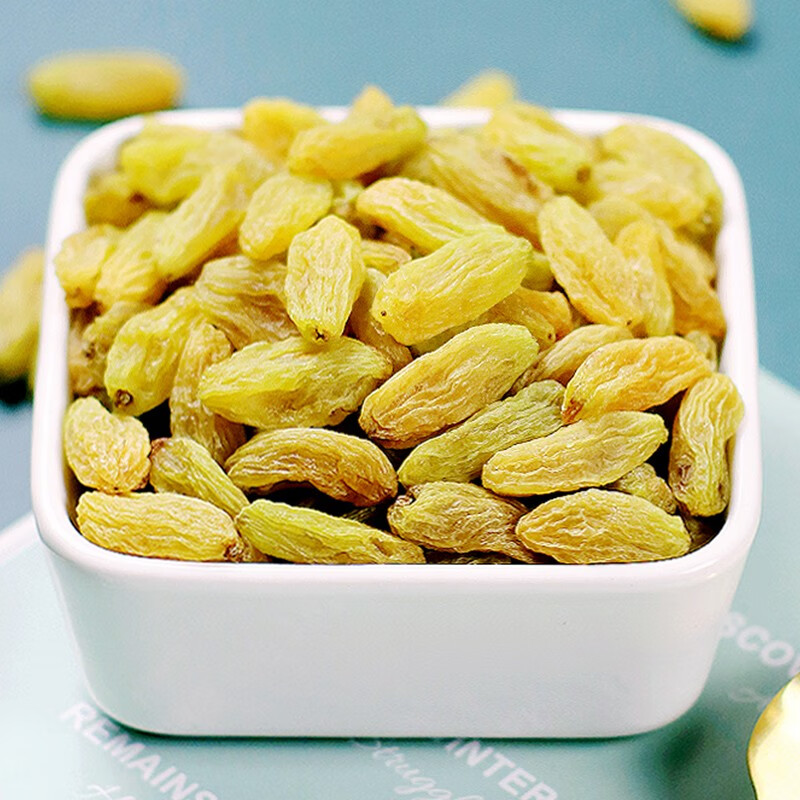 鲜记 绿香妃葡萄干388g/罐