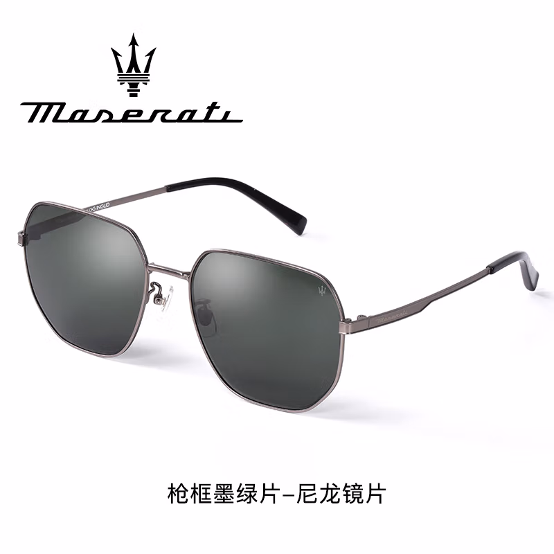 玛莎拉蒂Maserati太阳眼镜MSOG-22049 枪框墨绿片