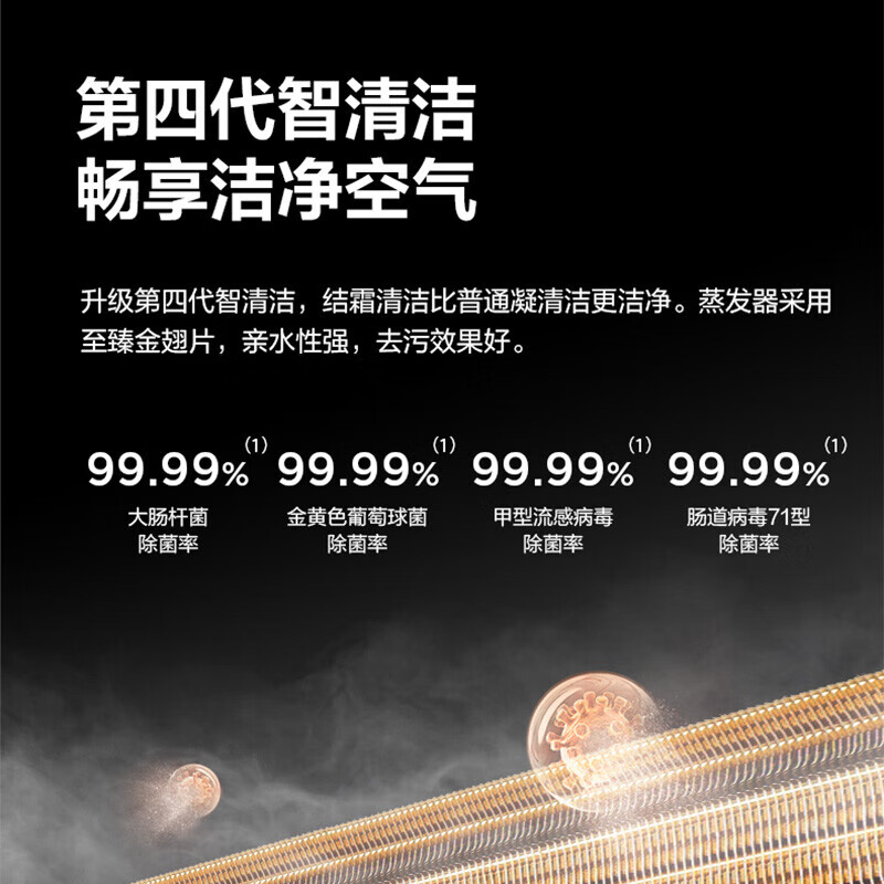美的（Midea）家用空调 一级能效 智能家电 变频冷暖 KFR-35GW/G2-1 标准安装（YYS）