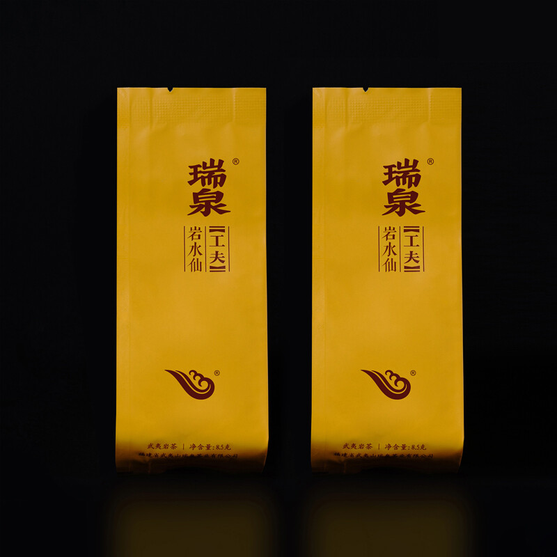 瑞泉岩茶 工夫岩水仙 武夷山佛国岩正岩乌龙茶茶叶礼盒装 岩水仙500g125g*4盒