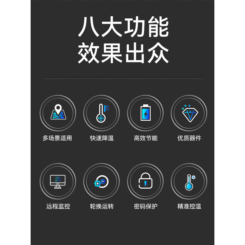 美的（Midea）3匹恒温加湿精密空调机房设备间专用柜机8KW制冷SAV08WLT1N1W-EB 企业购 含10米铜管安装