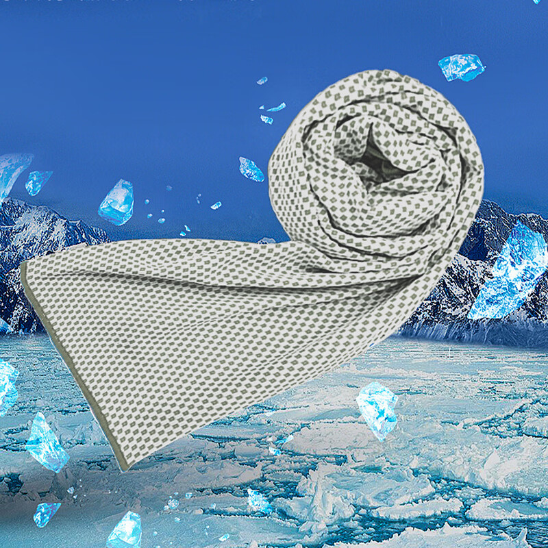 艾逸瑶选 靓健竹炭冷感运动巾 FS-2508