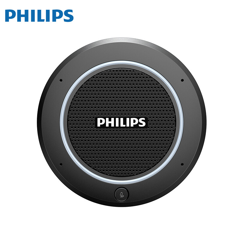 飞利浦（PHILIPS） PSE0400视频会议全向麦克风 免驱动即插即用 电话会议扬声器