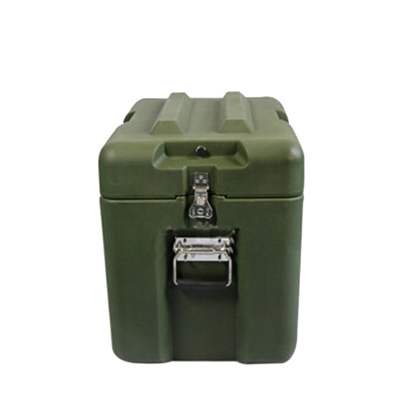 荣兵滚塑箱空投箱物资箱指挥器材箱给养单元箱野战野营军绿色多功能器材装备600mm400mm500mm