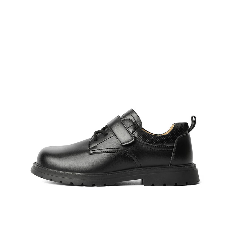 百丽英伦风小皮鞋童鞋2023秋季新商场同款正装牛津鞋A3520C83 黑色 33