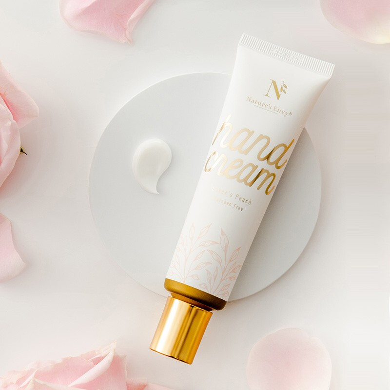 天然之扉 香氛护手霜60ml 美国进口 植物萃取滋润保湿补水嫩肤修护手膜 桃之夭夭浪漫护手霜60ml