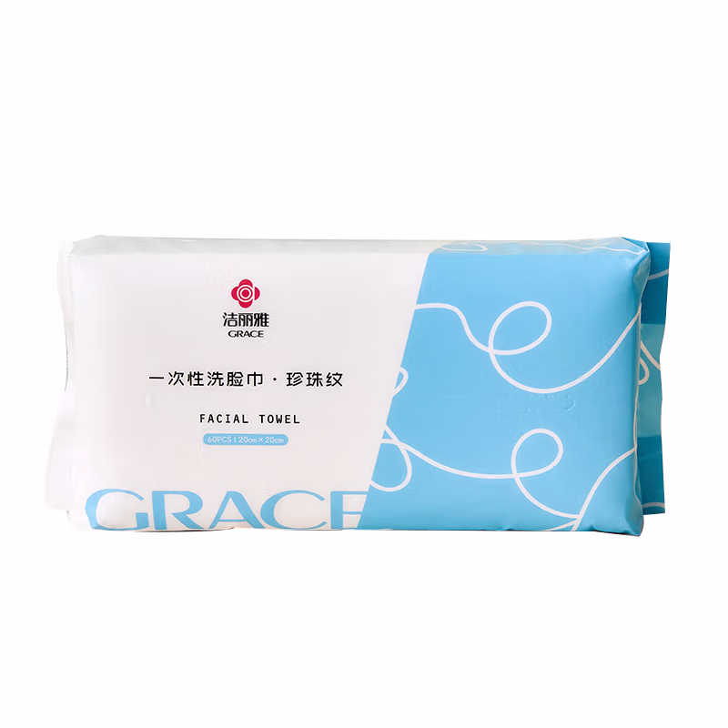 洁丽雅（grace）MRJ731 棉柔巾60抽2包装