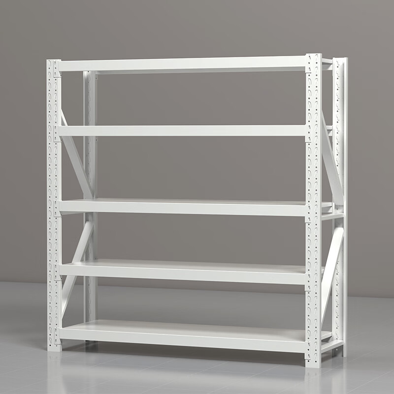 臻远ZYJJ-HJ-055仓储重型货架灰白色五层主架2000*500*2000mm/300kg