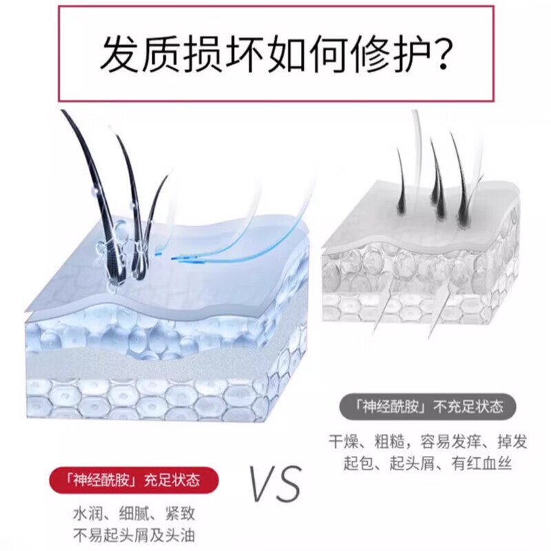 舒蕾 YJ00144染烫受损易断发质强韧修护发膜260ml