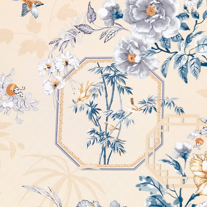 富安娜家纺 纯棉被套升级抑菌全棉单件被罩 双人 1米8床适用(230*229cm)