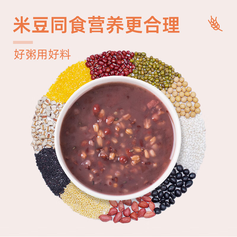 燕之坊 家庭养生粥 3kg 八宝粥米粗粮女神粥营养早餐粥原料 100g//袋 30小袋