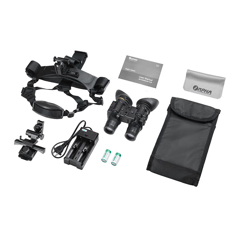 奥尔法（ORPHA）Military系列 三代头戴手持红外微光双目双筒 高清夜视望远MB120+