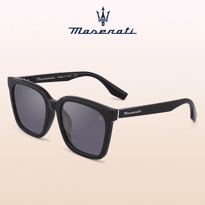 玛莎拉蒂Maserati太阳眼镜MSOG-90105 黑框黑色