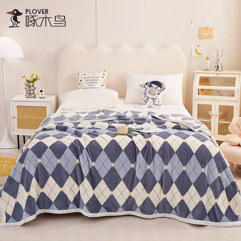 啄木鸟 毛毯 ZMN-RT009英伦格 180*200cm 180*200cm 1条/箱 (单位:条)(平台编码:566618)