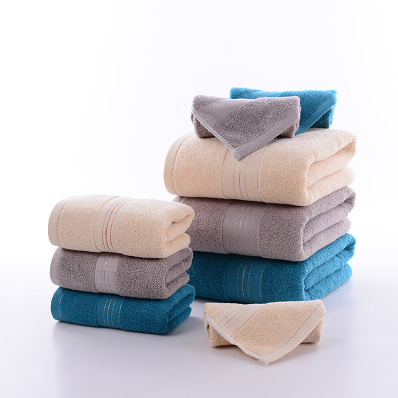 汉司家纺 35*75cm 纯棉亮丝缎毛巾(计价单位：块) 多色