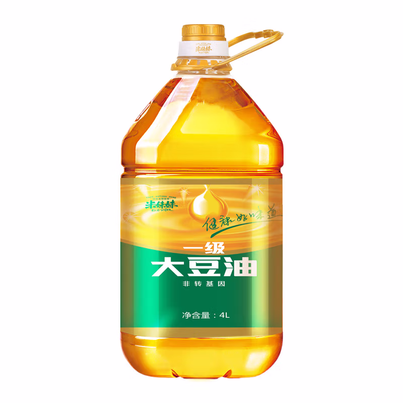 米妹妹 大豆油 非转基因 4L (单位:桶)（平台编码：573869）