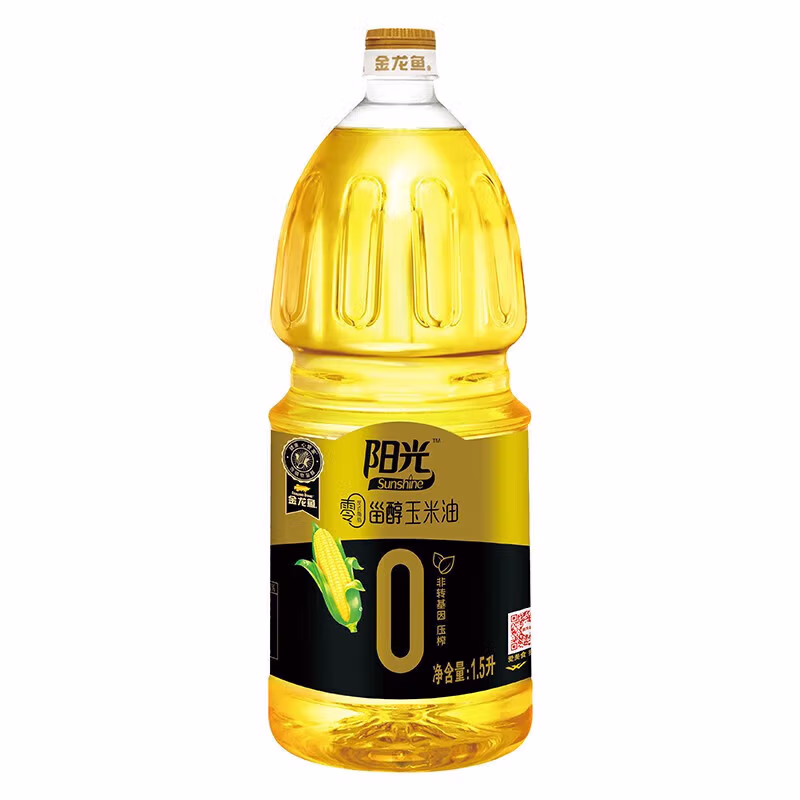 金龙鱼阳光零反式脂肪甾醇玉米油（非转压榨特级）1.5L