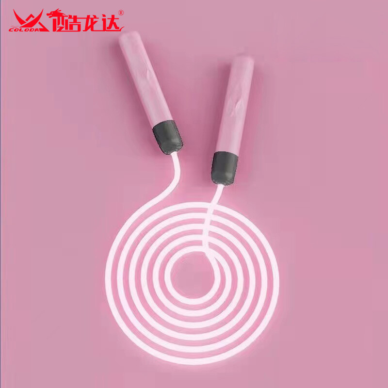 酷龙达 跳绳男女健身儿童炫光中考体育运动减脂初学训练专用CLD-YF21