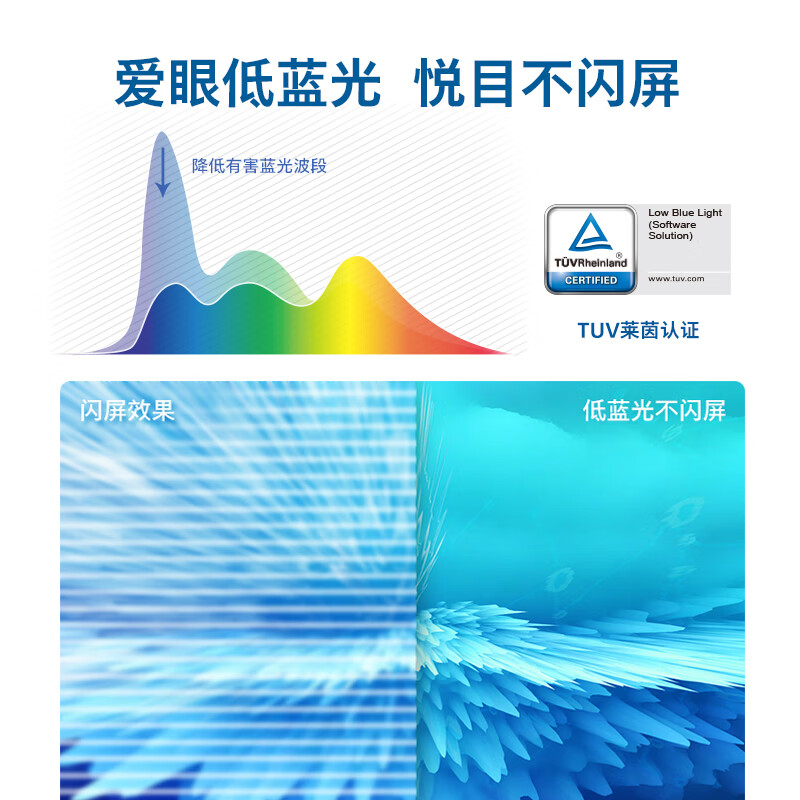 飞利浦（PHILIPS）23.8英寸 办公显示器 IPS高清 103.8%sRGB 内置音响 低蓝光 升降旋转 可壁挂 241B8QJEB