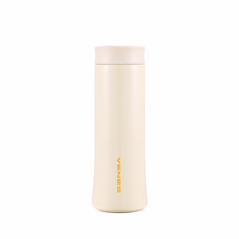 菲驰 保温杯 多丽拉 FC235-350 350ml (单位:个) 奶油白/柔雾灰(平台编码:574288)