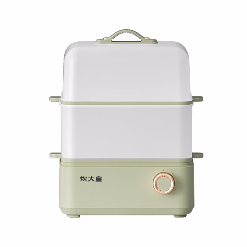 炊大皇 电蒸锅 双层 CDH-ZG0205 3L；206*176*253mm (单位:台) 绿色(平台编码:567155)