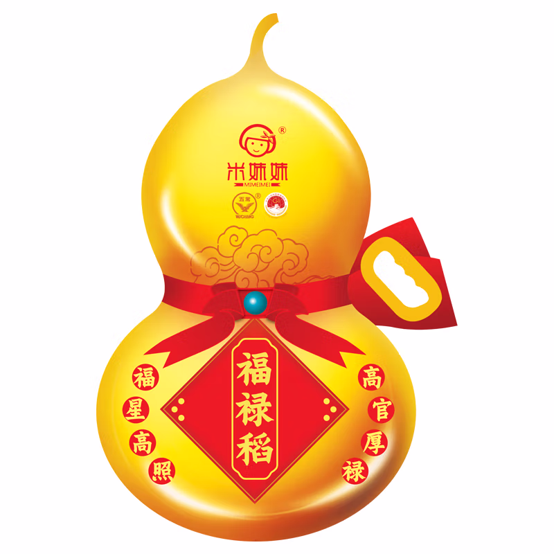 米妹妹 五常大米福禄稻 真空包装 优质一等 1kg (单位:袋)（平台编码：572787）