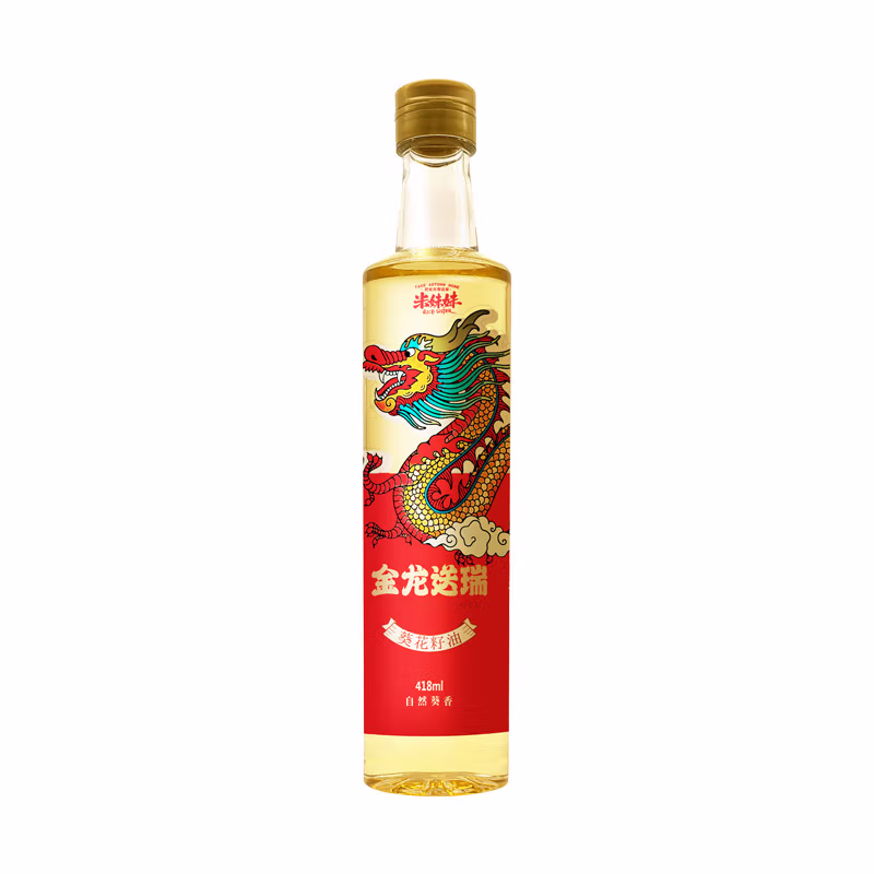 米妹妹 葵花籽油 一级 非转基因 418ml (单位:瓶)（平台编码：567288）