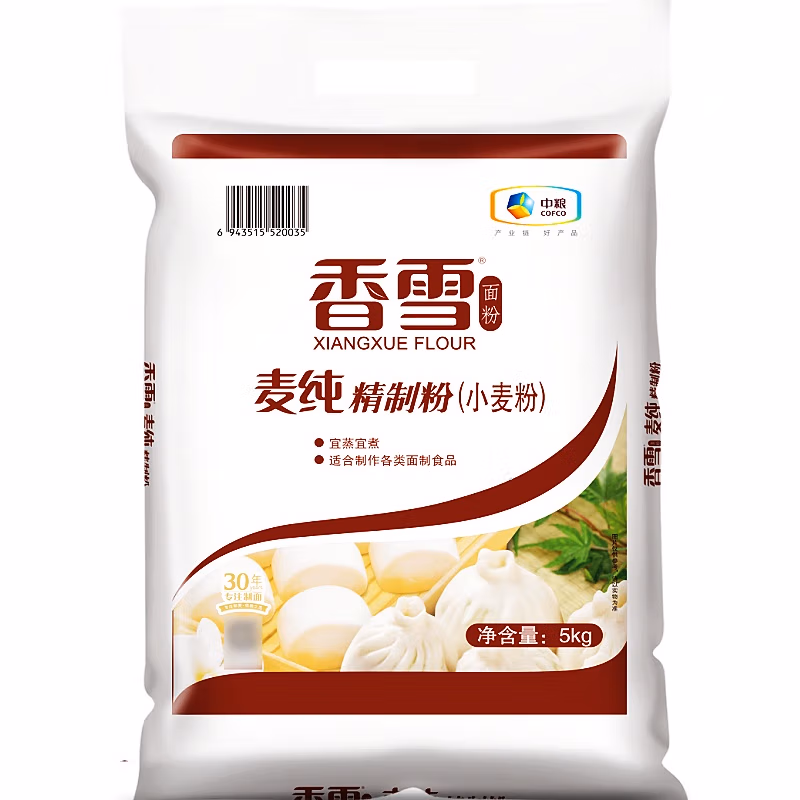 香雪精制粉5kg（麦纯）