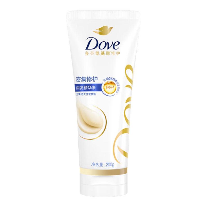 多芬（Dove）密集修护润发乳200g 发膜氨基酸护发素女染烫受损润发精华