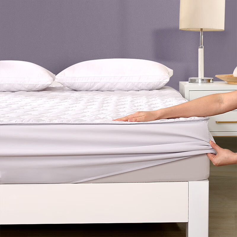 富安娜家纺床垫 抑菌七孔保护垫 可水洗床褥升级保护床垫双人加大1.8米