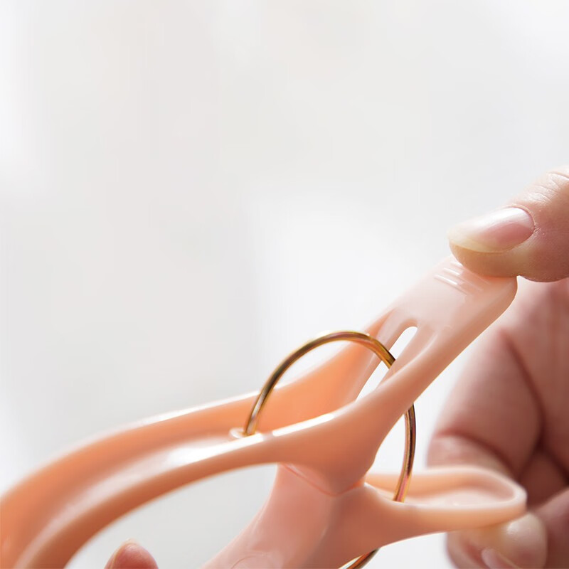 茶花家用开口大号防风夹强力被子夹子多功能户外塑料晾衣防滑夹 【一包4个装】