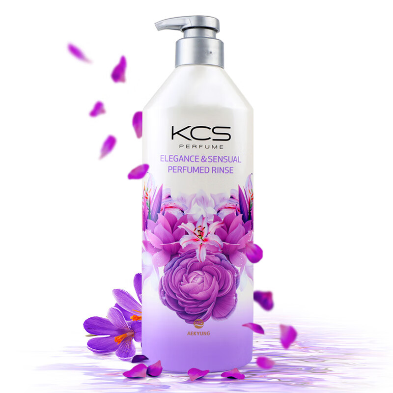 爱敬KCS优雅香氛润发乳600ml(护发素发膜焗油膏 发丝蓬松)