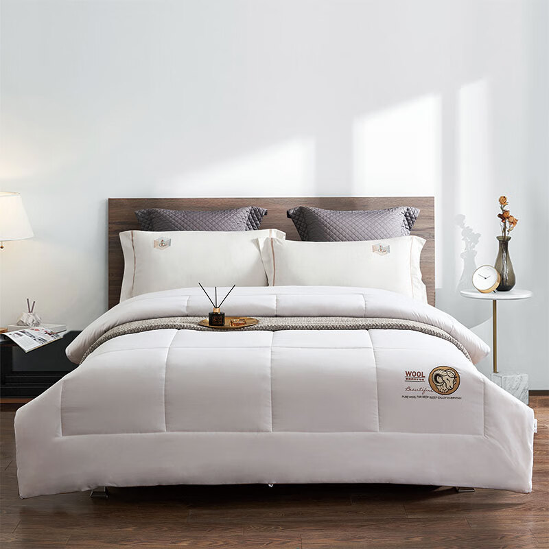 艾逸瑶选 圣玛丽澳洲羊毛轻奢冬被JF-24135