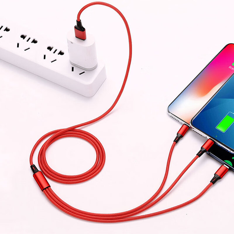 艾逸瑶选 逸充三合一数据线 SM-9010