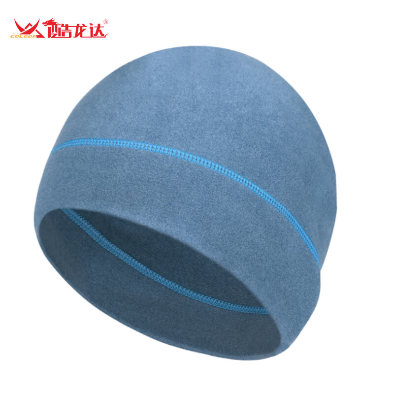 酷龙达 户外护耳防寒跑步帽男女冬季保暖骑行休闲时尚运动无檐帽 CLD-A02