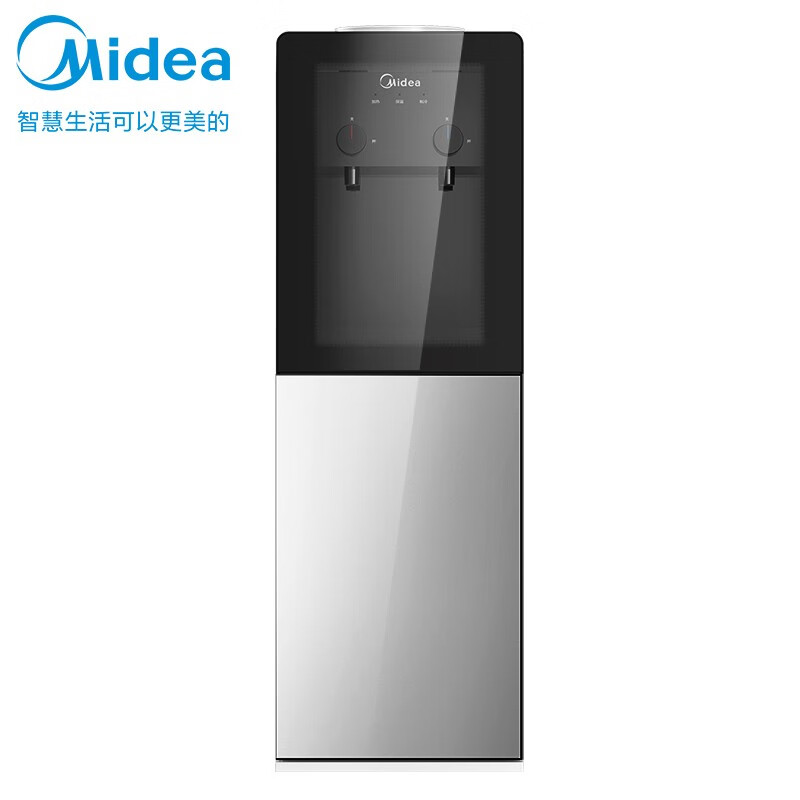 美的 Midea 饮水机家用桶装水立式冰热型两用饮水机烧水器办公室小型双门防尘YD1318S-X