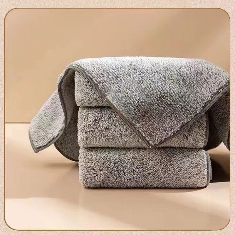 艾逸瑶选逸洁珊瑚绒多功能清洁巾5片装 JQ-0110