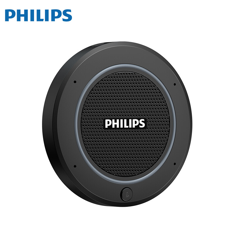 飞利浦（PHILIPS） PSE0400视频会议全向麦克风 免驱动即插即用 电话会议扬声器