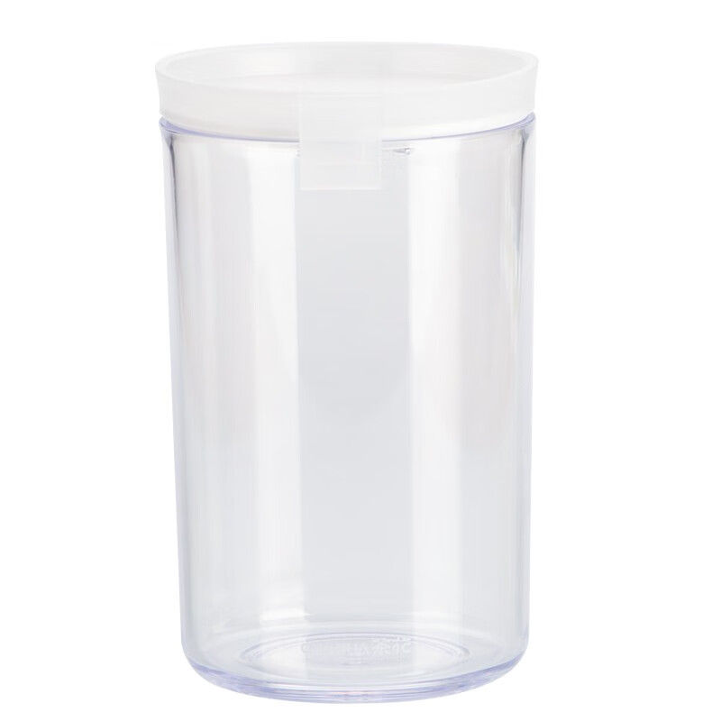 茶花密封罐塑料食品瓶子蜂蜜柠檬百香果瓶泡菜坛子带盖家用厨房储物罐 【1个装】650ML