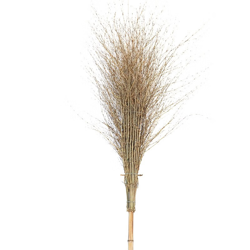 KEERNY环卫大扫把竹扫把扫帚马路扫把扫水扫雪工地厂房竹竿把无叶大扫把一把装