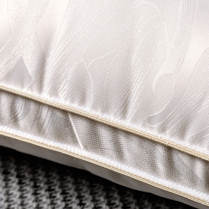 富安娜家纺枕芯 大豆抗菌枕头芯颈椎枕 单人酒店枕一个装 醇享抗菌大豆纤维高枕 70*45cm