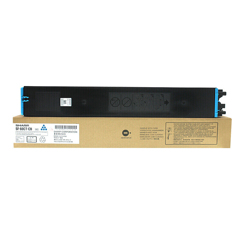 夏普（SHARP）SF-60CT-CB 高容青色墨粉 (适用SF-S501/601DC/SF-S351/401/262/312RC机型) 约24000页