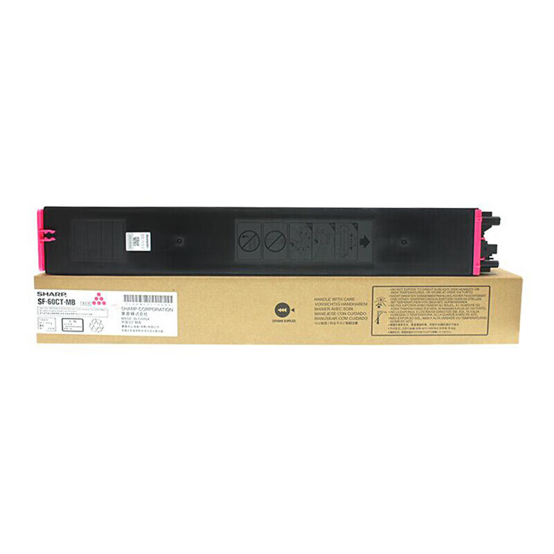 夏普（SHARP）SF-60CT-MB 高容红色墨粉 (适用SF-S501/601DC/SF-S351/401/262/312RC机型) 约24000页