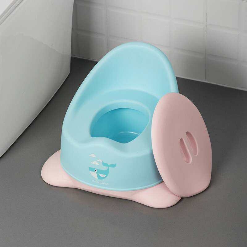 茶花儿童便盆家用儿童坐便器坐便圈男孩尿盆男女宝宝小马桶 婴粉色