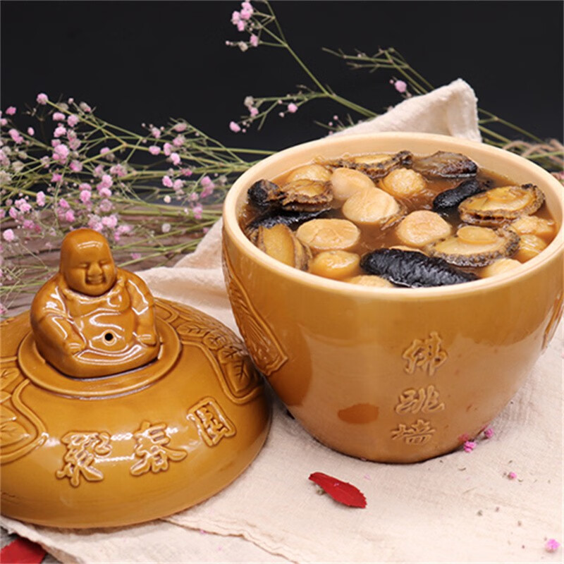 聚春园中华老字号福建正宗红鼎佛跳墙礼盒装鲍鱼加热即食节日送礼福寿全 红鼎佛跳墙1.5kg