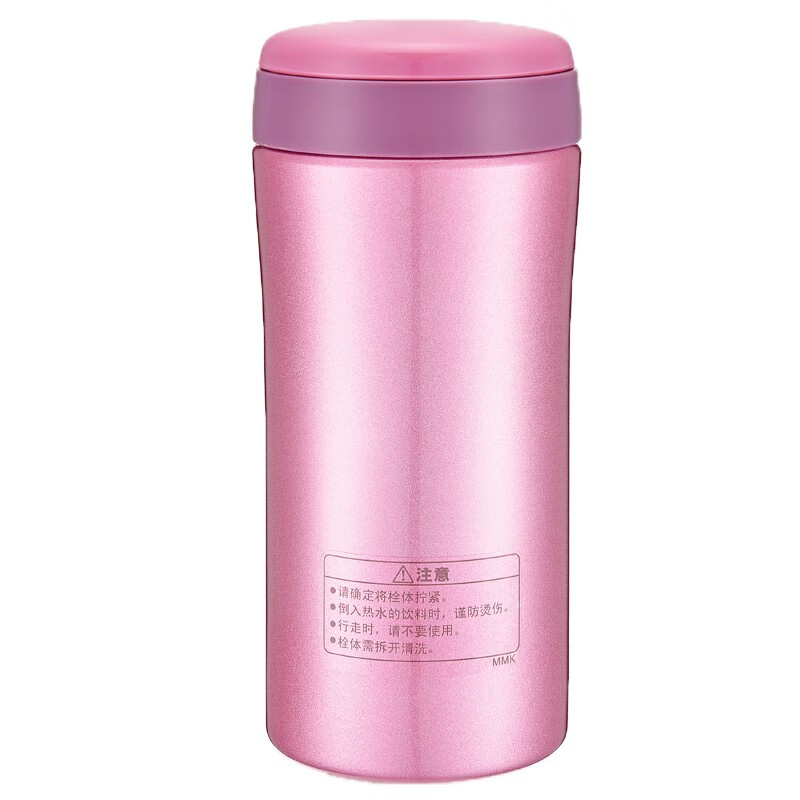 虎牌（TIGER） 保温杯真空不锈钢办公杯 男女时尚水杯子MMK-A35C新品 350ml 亮炫粉PH