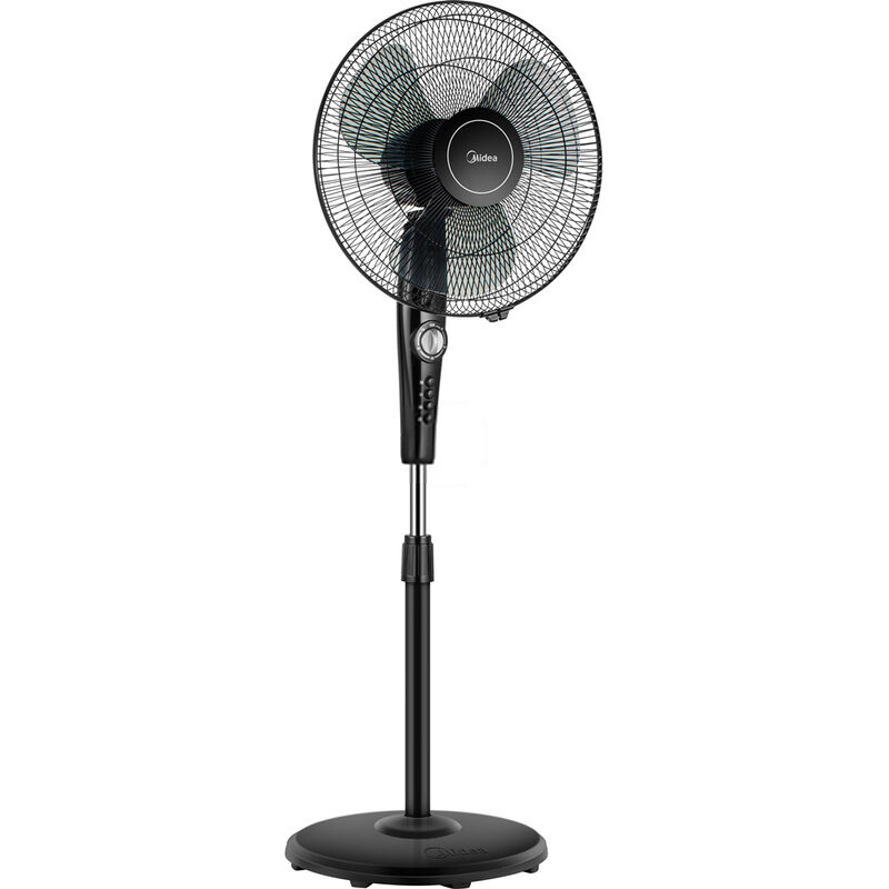 美的（Midea）落地电风扇可升降定时400mm家用落地扇三叶强风扇立式16吋风扇FSA40YF（线下同款）